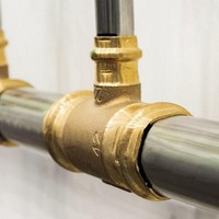 Aplicação de resina tubulação de gás